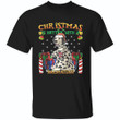 Santa Dog Christmas Is Better With A Dalmatian Shirt Christmas Gifts For Dog Lovers