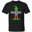The Firefighter Elf T-Shirt Funny Christmas Shirts For Family Firefighter Dad Gifts