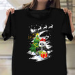 Panda Christmas T-Shirt Cute Christmas Couple Shirt Ideas For Him Her