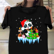 Panda Christmas T-Shirt Cute Christmas Gift For Daughter From Dad Xmas Ideas