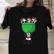 Panda Pocket Christmas T-Shirt Cute Christmas Presents For Boyfriend
