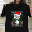 Panda Santa Christmas T-Shirt Cute Panda Shirt Gift Ideas For Him Her