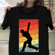 2021 Cricket Jersey For Cricket Fans Retro Vintage Cricket T-Shirt