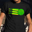 Cricket Ball Shirt Australia Flag Athlete T-Shirt Gifts For Him Australia