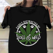 Easily Distracted By Dogs And Weed Shirt Pot Smokers Dog Lovers T-Shirt Gift