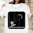 Kitesurfer Shirt Retro Graphic Surfing Apparel Gifts For Little Brother