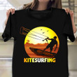 Wind Kitesurfing Shirt Surfing Graphic Men T-Shirt Cool Gifts For Surfers