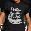 Roller Coaster Freak Shirt Amusement Park Retro Design T-Shirt Cool Gifts For Teens