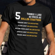 5 Things I Like As Much As Roller Coaster Shirt For Men Women Funny Hobby T-Shirt Gift