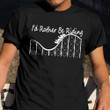 I'd Rather Be Riding Roller Coaster Shirt Design Apparel Gifts For Roller Coaster Fans