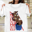 US Eagle Ride Roller Coaster Shirt Park Themed 4th Of July T-Shirt Patriotic Gift