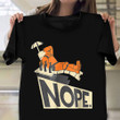 Engineer Team Fortress Nope Shirt Funny Graphic T-Shirt Gift For Husband