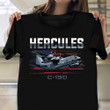 Hercules C-130 Shirt Military Transport Aircraft Graphic T-Shirt Gift Ideas For Men