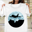 Boeing 747 Shirt Aviation Plane Jet T-Shirt Gifts For Father In Law