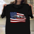 Fairchild Republic A-10 Thunderbolt II Shirt USA Flag Plane T-Shirt For Dad