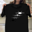 Navy Fighter Jets T-Shirt Military Naval Jet Fighter Shirt Print Apparel