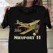 Nieuport 11 XI French WW1 Biplane Sesquiplane Shirt WW1 USAF Veteran Gifts