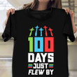 100 Days Just Flew By Shirt 100th Day Pilot T-Shirt Grandson Presents