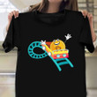 Roller Coaster Bitcoin Coin T-Shirt Cute Shirt Designs Gift For Husband