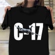 Boeing C-17 Globemaster Iii Shirt Military Transport Aircraft Clothing Men