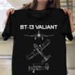 Vultee BT-13 Valiant Shirt WW2 Plane T-Shirt Gifts For Military Men