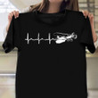 Crop Duster Heartbeat Shirt Vintage Design Plane T-Shirt Gifts For New Pilots