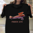 Fokker D.Vii Fighter Aircraft Shirt WW1 Fighter Planes Themed T-Shirt Gift For Papa