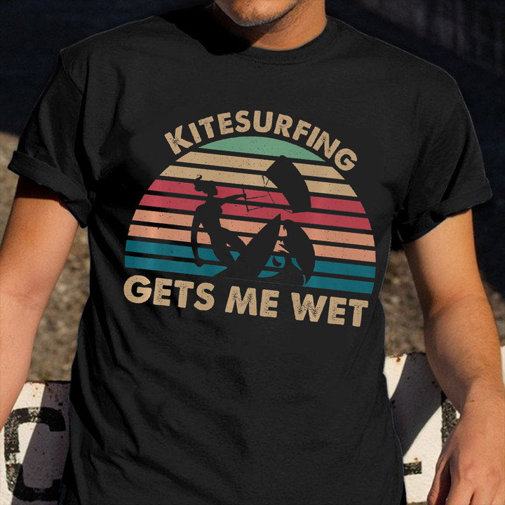 Kiteboard Kitesurf Kiteboarding Kitesurfing Women Funny Premium T-Shirt