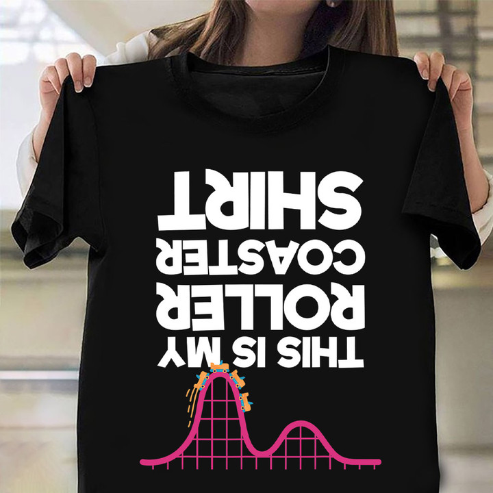 This Is My Roller Coaster T-Shirt Family Vacation Shirts Gifts For Roller Coaster Lovers