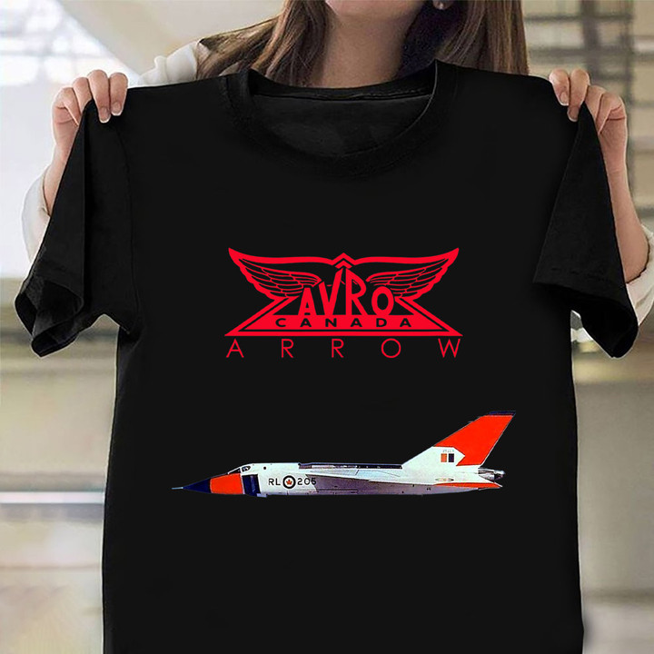 Avro Canada Arrow Shirt Jet Plane Design T-Shirt Best Gift For Papa