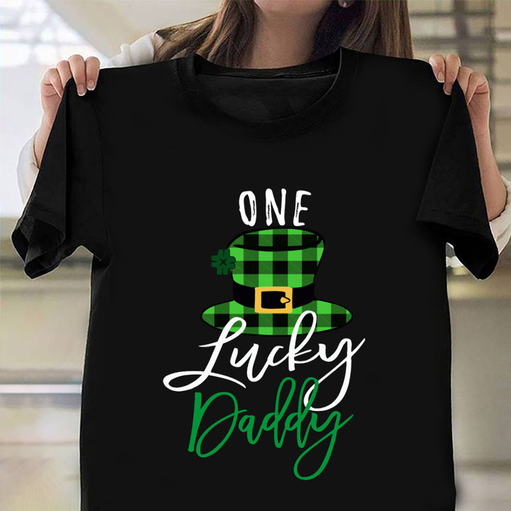 One Lucky Daddy Shirt St Patrick's Day Gifts For Dad Father's Day Ideas