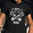 Get Faded Shirt Cool Master Hairdresser Clothing Gifts For Guy Friends