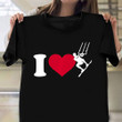 I Love Kitesurfing Shirt Men Sports Clothing Gifts For New Surfers