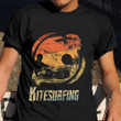 Kitesurfing Shirt Kite Flying Vintage T-Shirts Mens Surfer Presents
