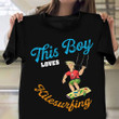 This Boy Loves Kitesurfing Shirt Kite Surfing Ideas Clothing Gift For Son