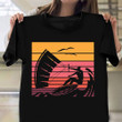 Water Sport Kitesurfing Shirt Vintage Graphic T-Shirt Gifts For Surfers