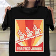 Coaster Junkie Shirt Roller Coaster Rides T-Shirt Gift Ideas For Nephew