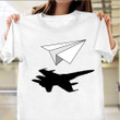 Paper Airplane Shirt For Mens Graphic Tee Shirt Gifts For Student Pilots