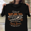 National Biplane Rides Retro Vintage Shirt Aviations Gifts For Him Pilot