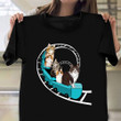 Maine Coon Cat Riding Roller Coaster Shirt Cute Animal Design T-Shirt Gifts For Cat Owners