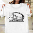 Roller Coaster Amusement Park Activity Shirt Retro T-Shirt Design Gift For Son
