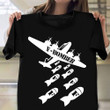 F-Bomb Shirt Bomber Fighter Plane T-Shirt Good Gifts For Grandpa