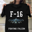General Dynamics F-16 Fighting Falcon Multirole Fighter Aircraft Shirt Men Best Aviation Gifts