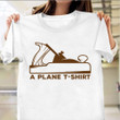 A Plane T-Shirt Mens Wood Worker Themed Shirts Cool Gifts For Dad