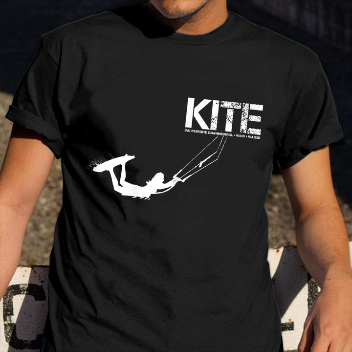 Kite Shirt Wind And Water Kiteboarding Woman T-Shirt Gifts For Cousins Female