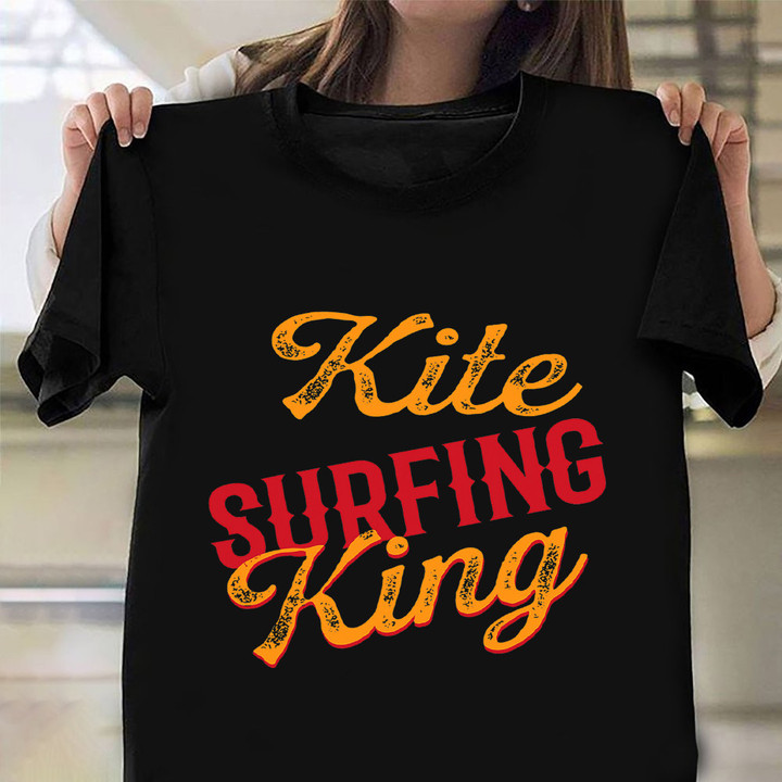 Kite Surfing King Shirt Sports Lover Mens T-Shirt Perfect Gift For A Surfer