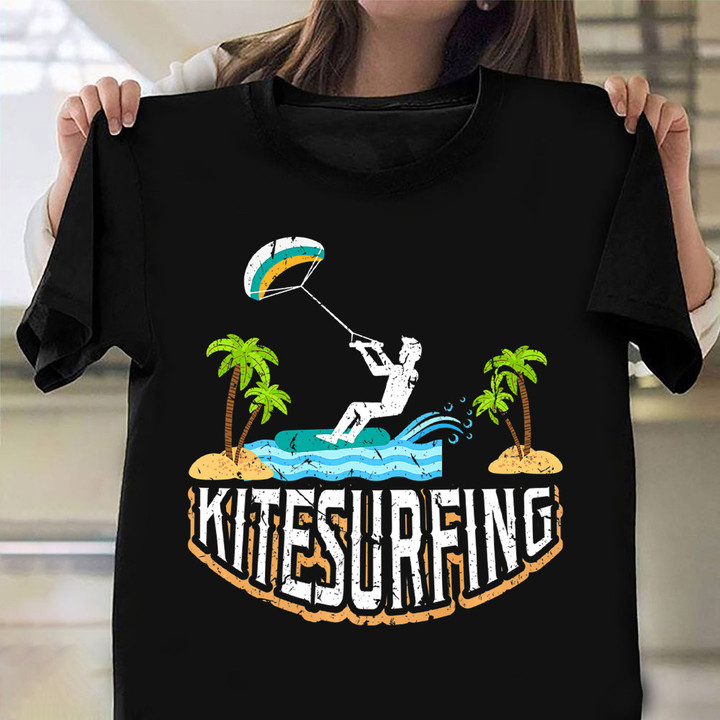 Kitesurfer Shirt Surfing Sports Summer T-Shirt Best Gifts For Athletes