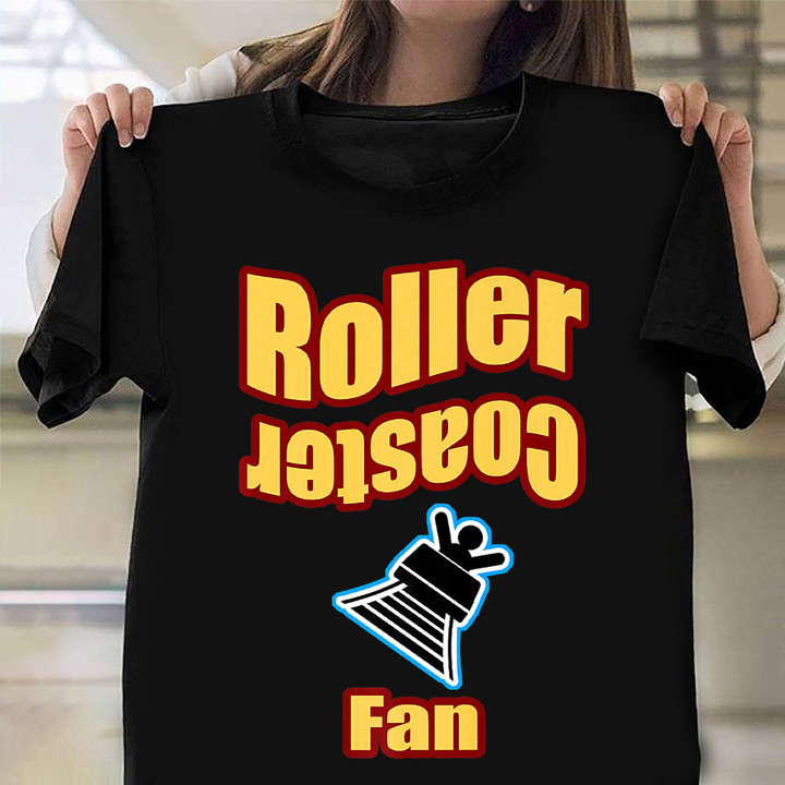 Roller Coaster Fan Shirt Amusement Park Inspire T-Shirt Gift For Brother