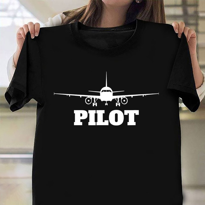 Pilot Shirt Aviation Airplane Flying T-Shirt Best Gifts For Step Dad