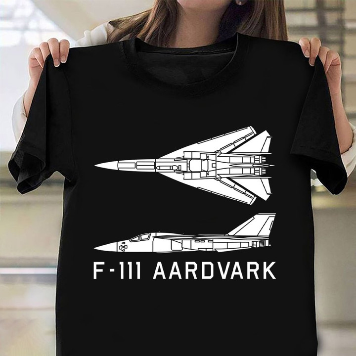 General Dynamics F-111 Aardvark Shirt Ground Attack Aircraft Aviation Clothing Gift